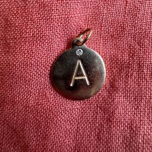 Helen Ficalora “A” Necklace Charm
